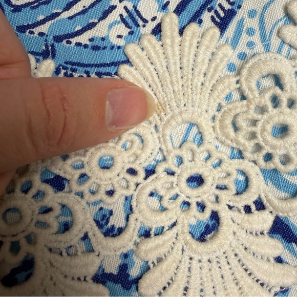 Holy Grail Lilly Pulitzer Originals Stuffed Shells Roslyn Mini Skirt Size 4 - Picture 4 of 10